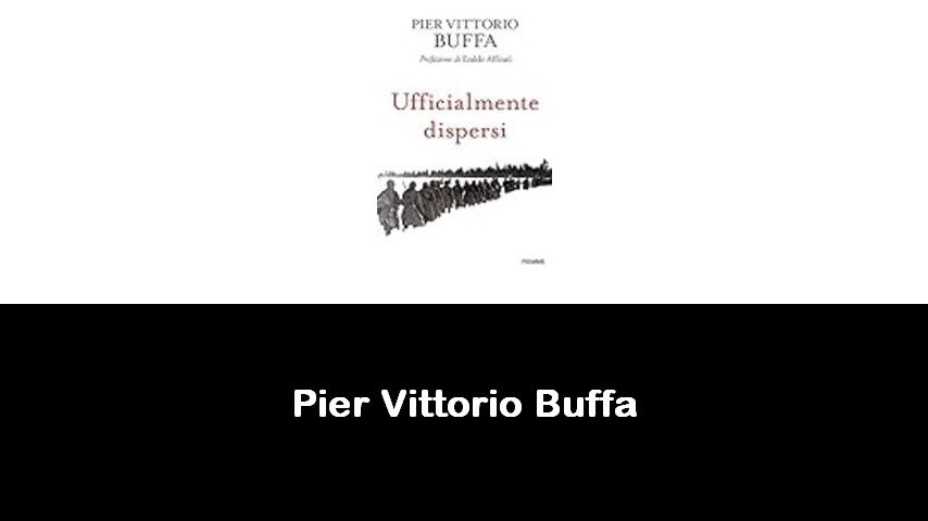 libri di Pier Vittorio Buffa