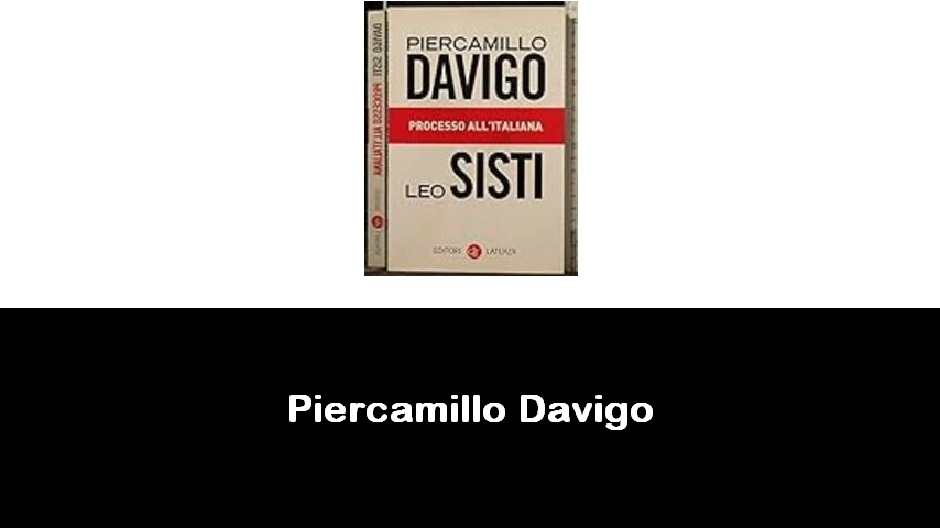 libri di Piercamillo Davigo