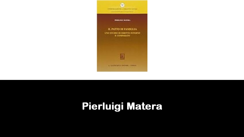 libri di Pierluigi Matera