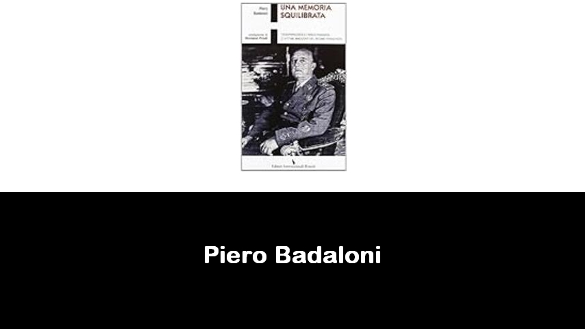 libri di Piero Badaloni