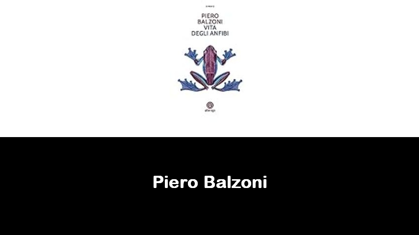 libri di Piero Balzoni