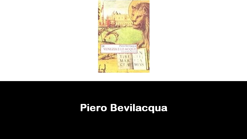 libri di Piero Bevilacqua