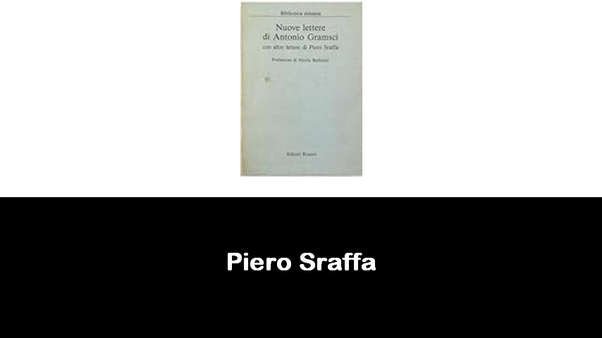 libri di Piero Sraffa