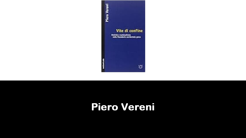 libri di Piero Vereni