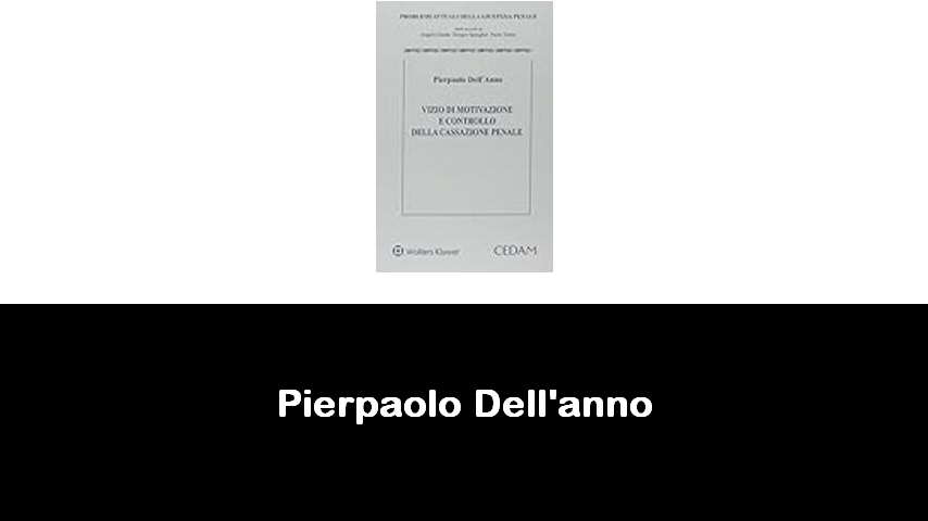 libri di Pierpaolo Dell'anno