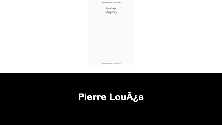 libri di Pierre Louÿs