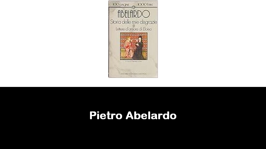 libri di Pietro Abelardo