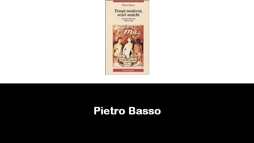 libri di Pietro Basso