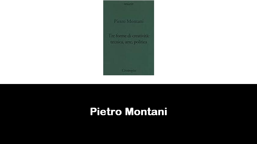 libri di Pietro Montani