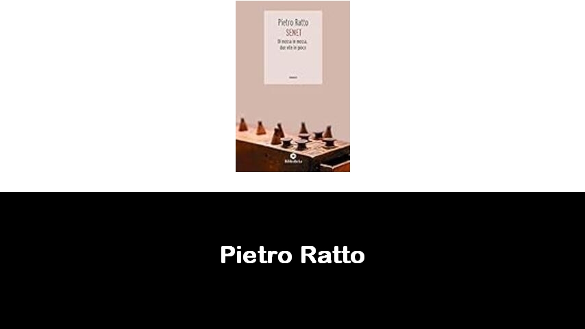 libri di Pietro Ratto