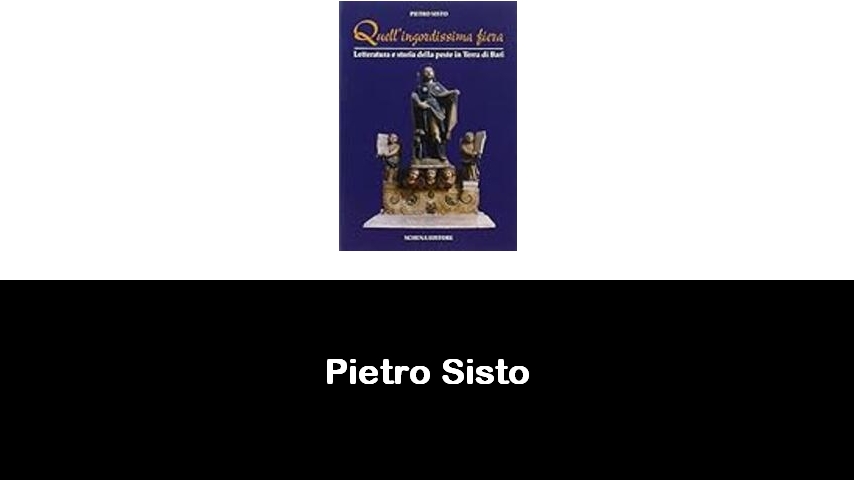 libri di Pietro Sisto