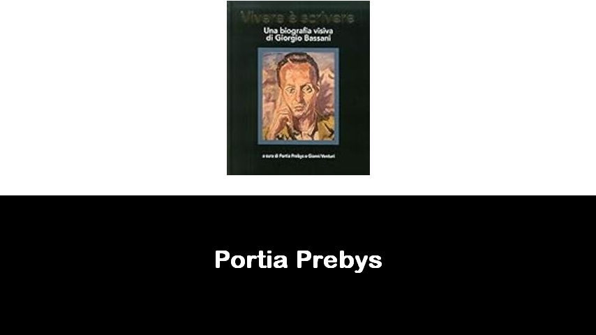 libri di Portia Prebys