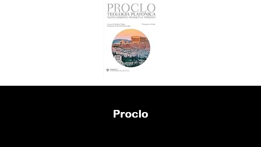 libri di Proclo