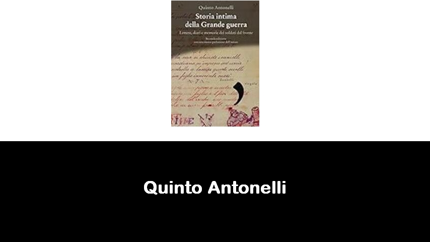 libri di Quinto Antonelli