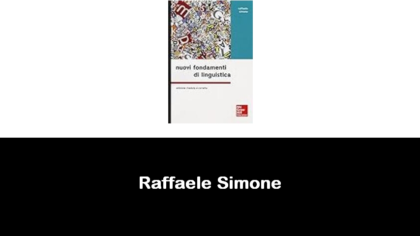 libri di Raffaele Simone