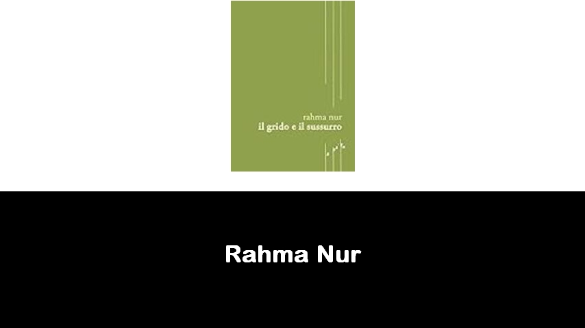 libri di Rahma Nur