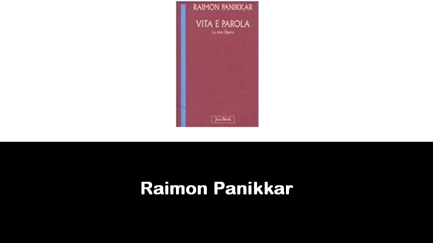 libri di Raimon Panikkar