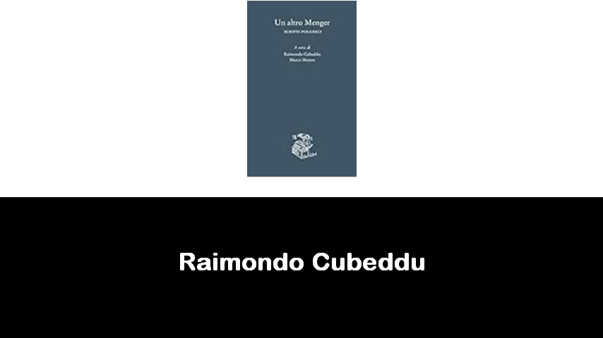 libri di Raimondo Cubeddu