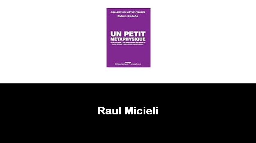 libri di Raul Micieli