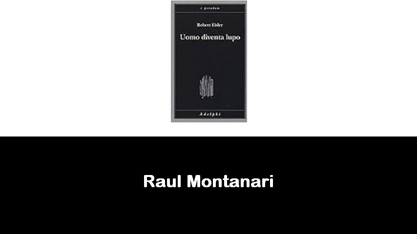 libri di Raul Montanari