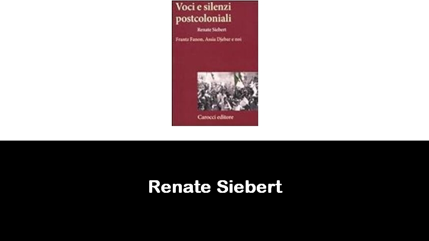 libri di Renate Siebert