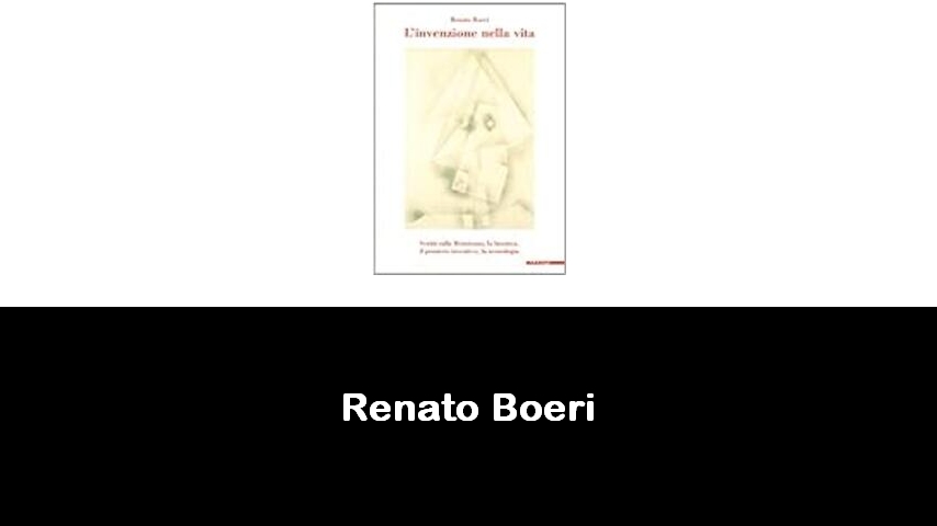 libri di Renato Boeri