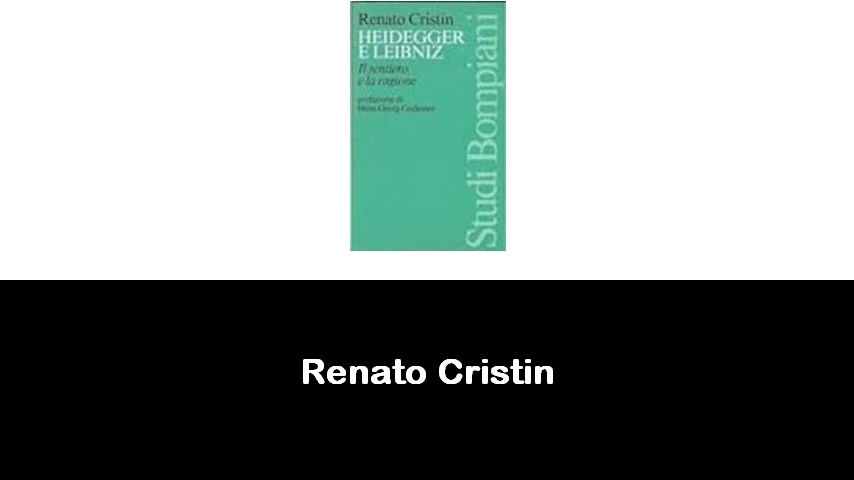 libri di Renato Cristin