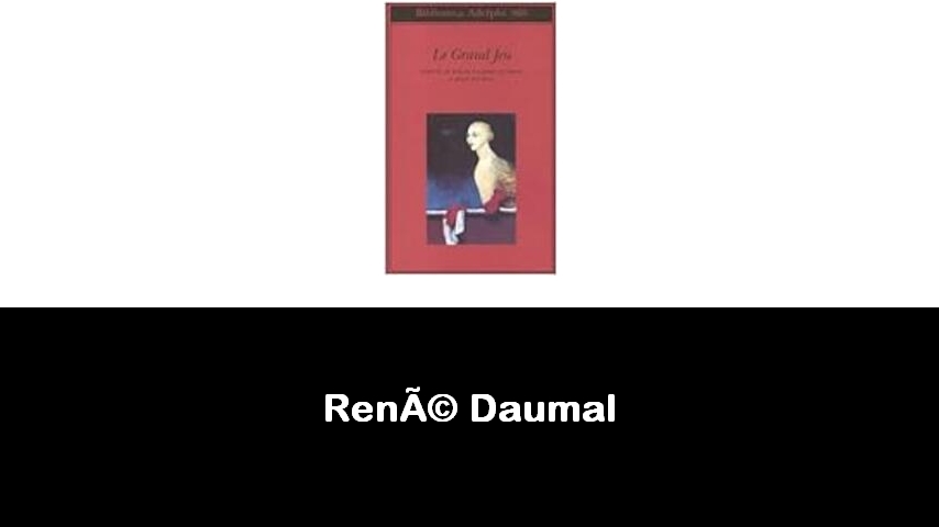 libri di René Daumal