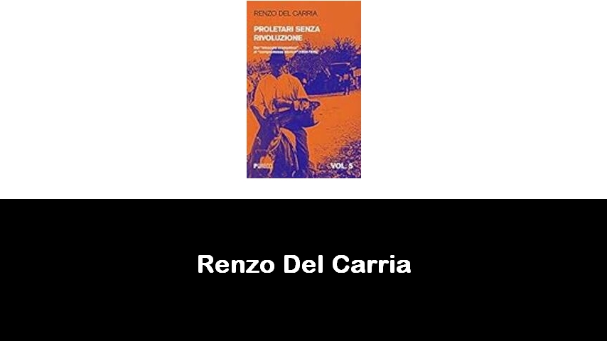 libri di Renzo Del Carria