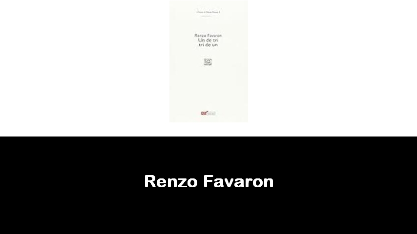 libri di Renzo Favaron