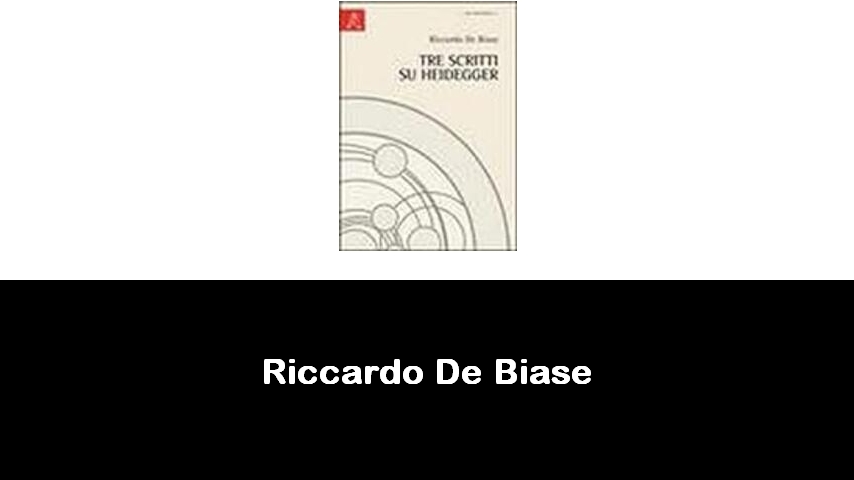 libri di Riccardo De Biase