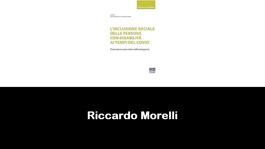 libri di Riccardo Morelli