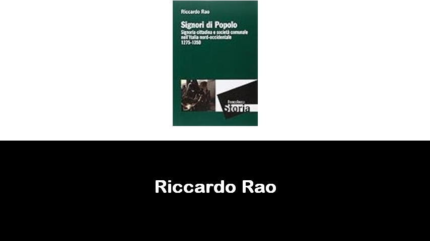 libri di Riccardo Rao