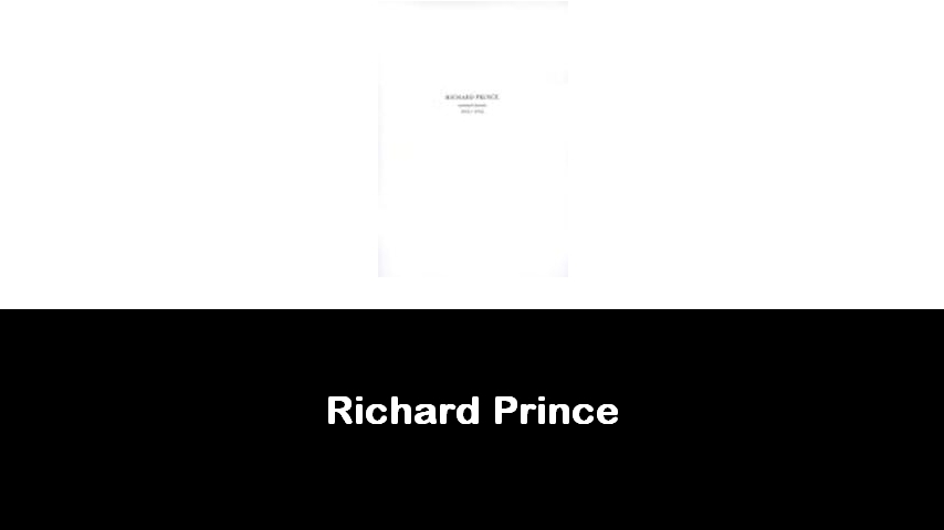 libri di Richard Prince