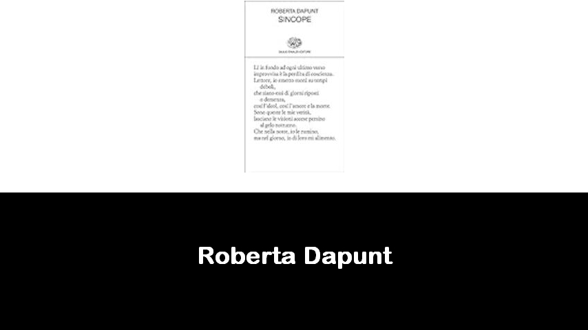 libri di Roberta Dapunt