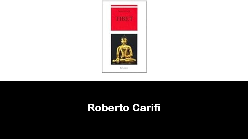 libri di Roberto Carifi