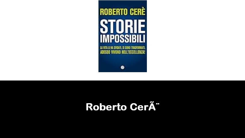 libri di Roberto Cerè