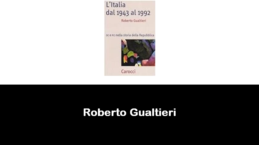 libri di Roberto Gualtieri