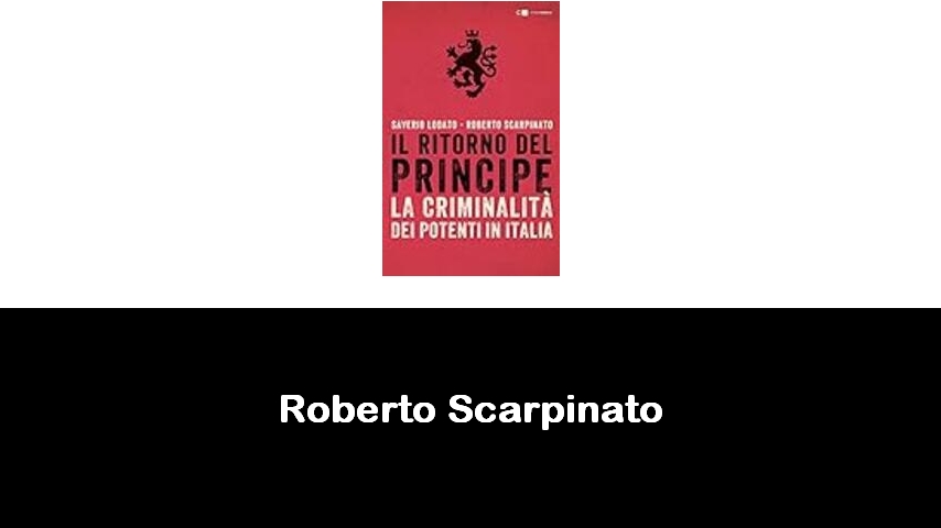 libri di Roberto Scarpinato