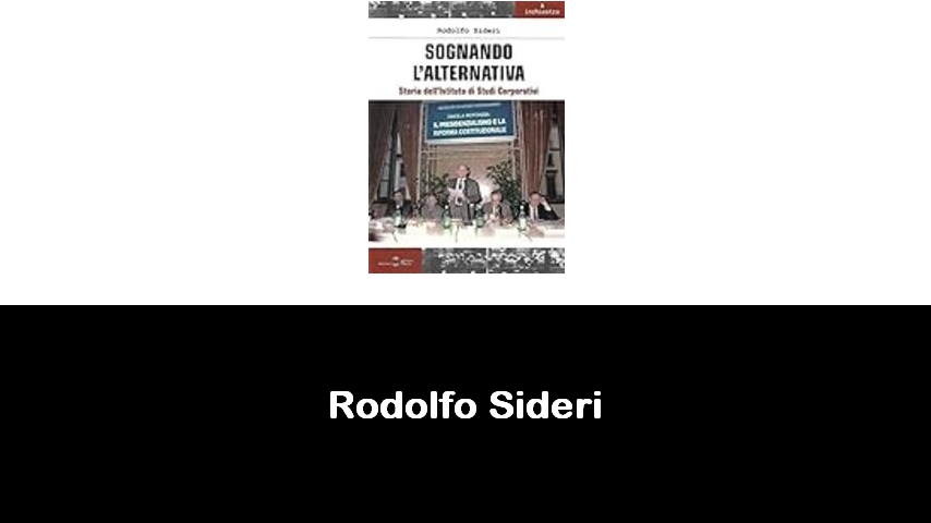 libri di Rodolfo Sideri