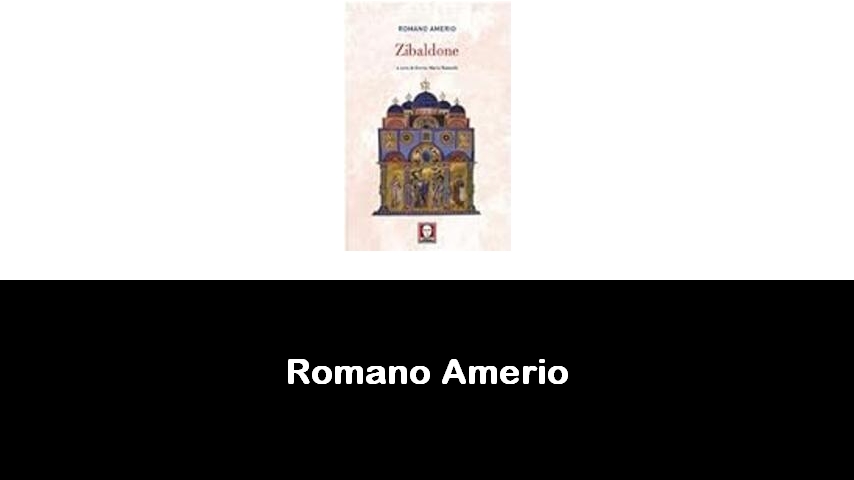 libri di Romano Amerio