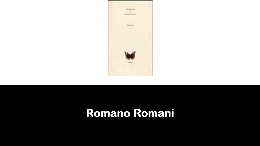 libri di Romano Romani