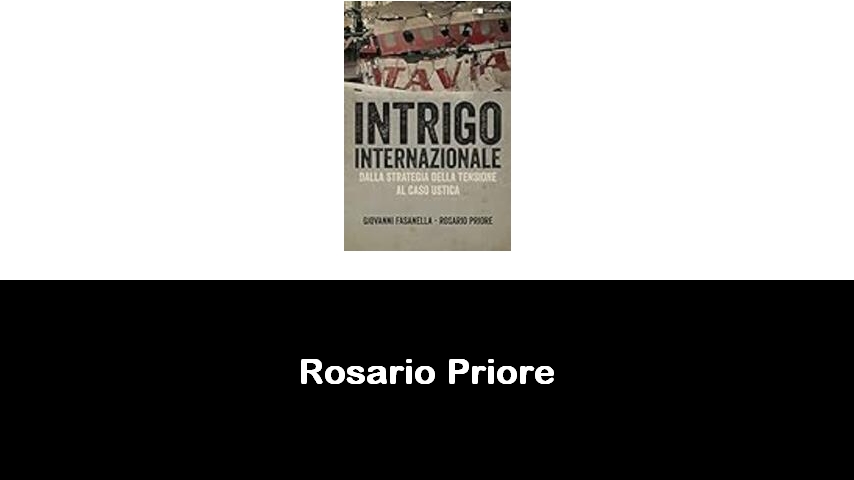 libri di Rosario Priore