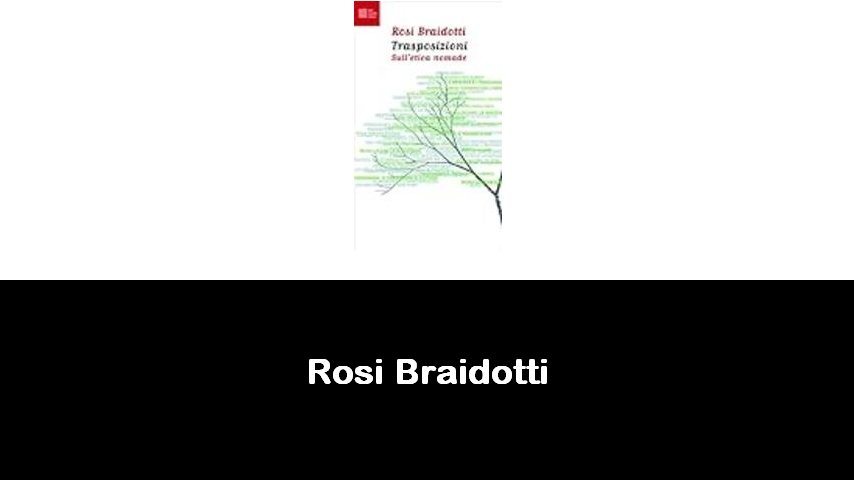 libri di Rosi Braidotti