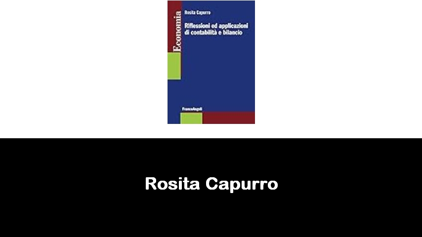 libri di Rosita Capurro