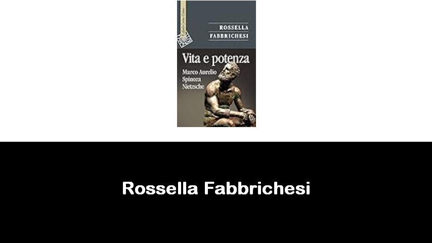 libri di Rossella Fabbrichesi