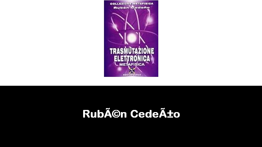 libri di Rubén Cedeño