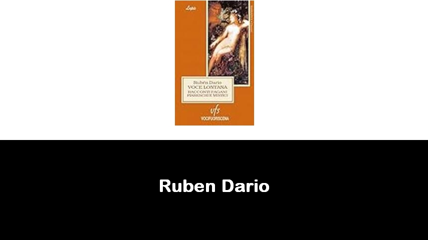 libri di Rubén Darío