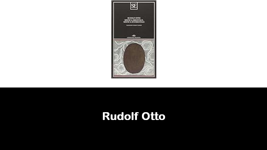 libri di Rudolf Otto