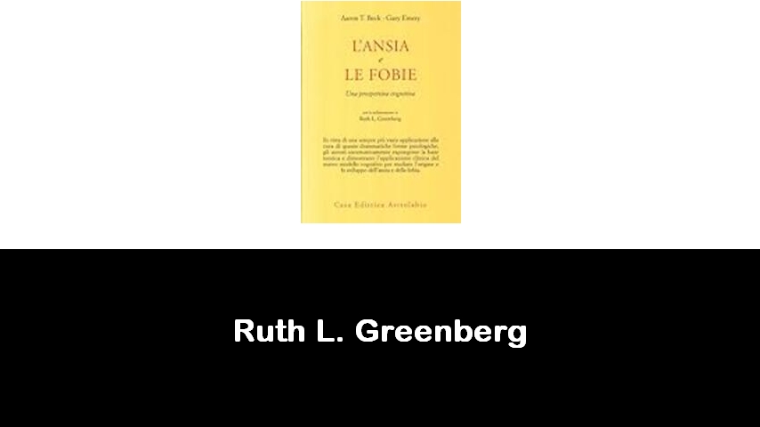 libri di Ruth L. Greenberg